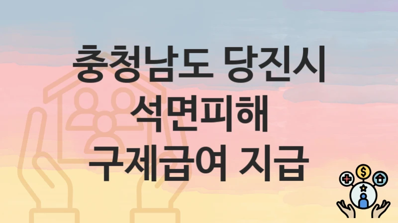 충청남도 당진시
석면피해 구제급여 지급